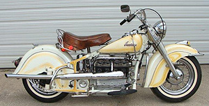 1940 Four w Glide front end R side